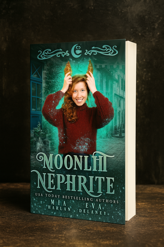 Signed Moonlit Nephrite by Mia Harlan (Moonlit Falls book 1)